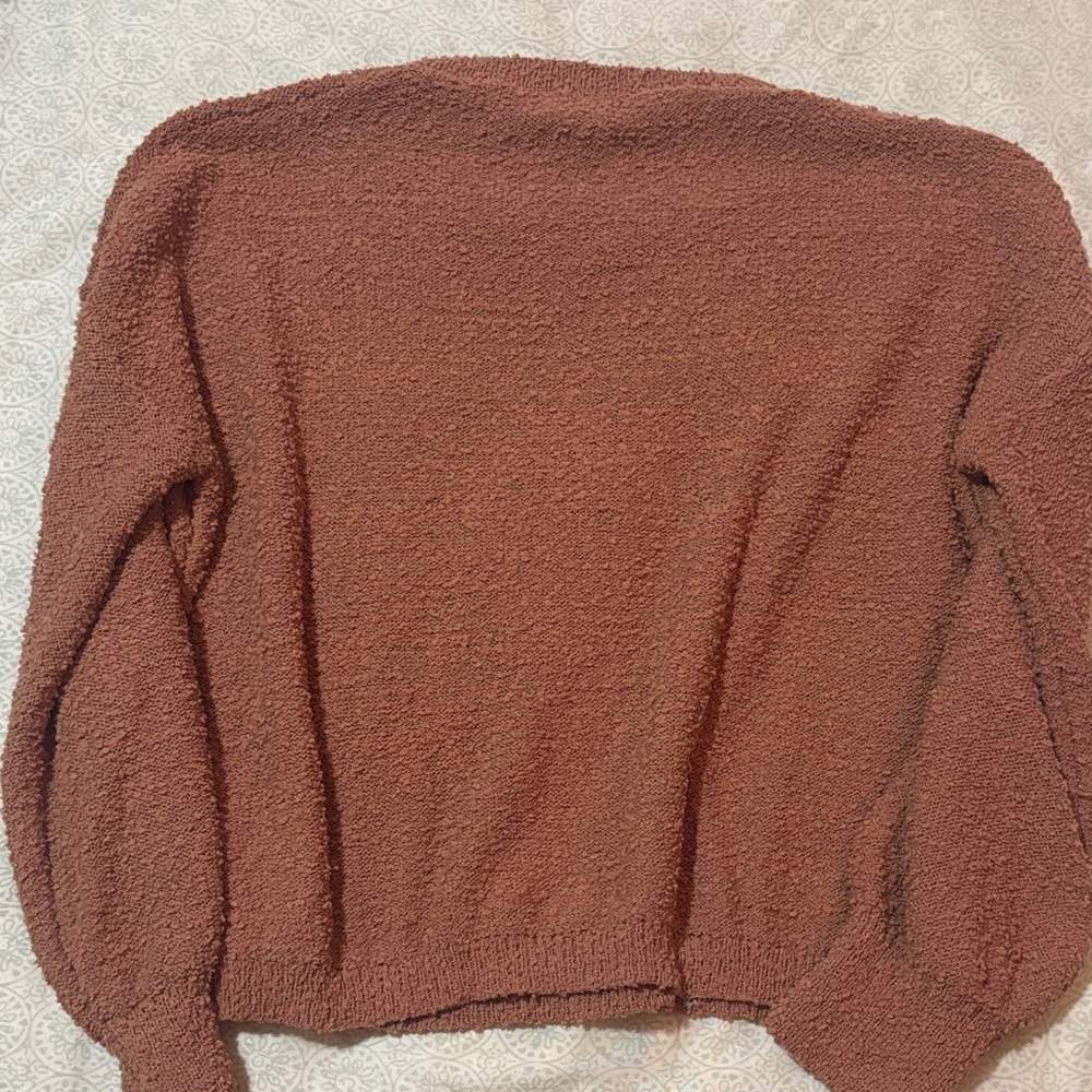Altar'd State Textured Brown Sweater Size S/M - Picture 9 of 12